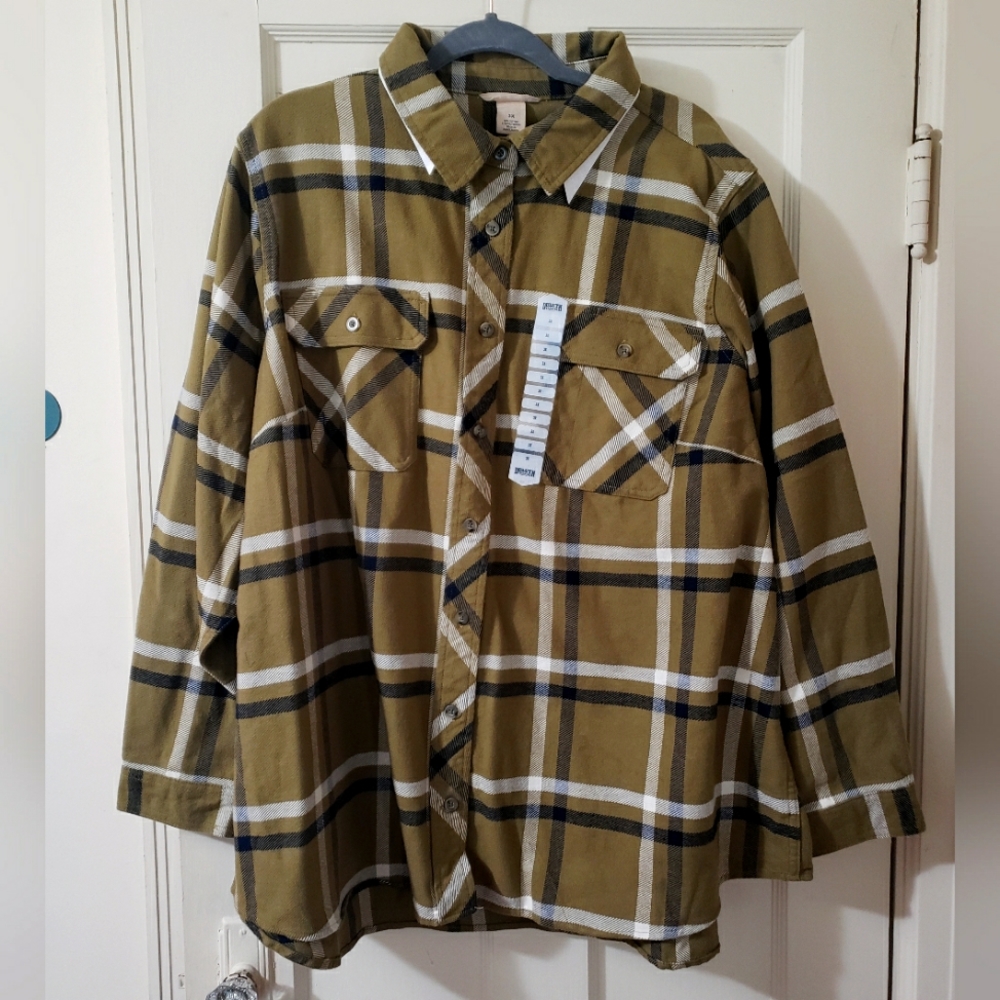 Duluth Trading Co Folklure Flannel Shirt